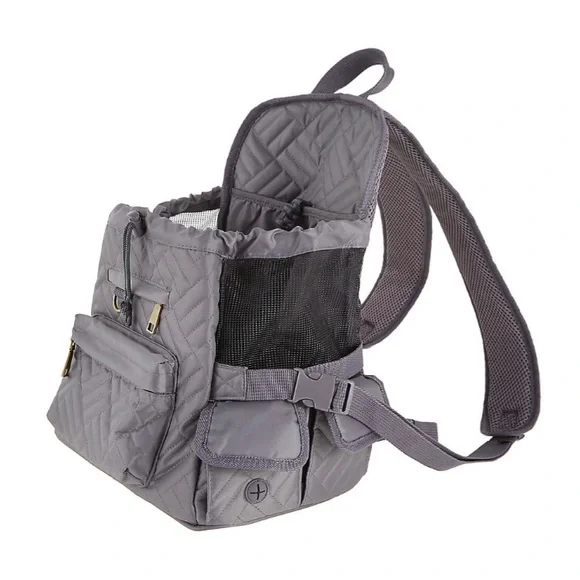 -Quilted Small Pet backpack- - Picture 2 of 13